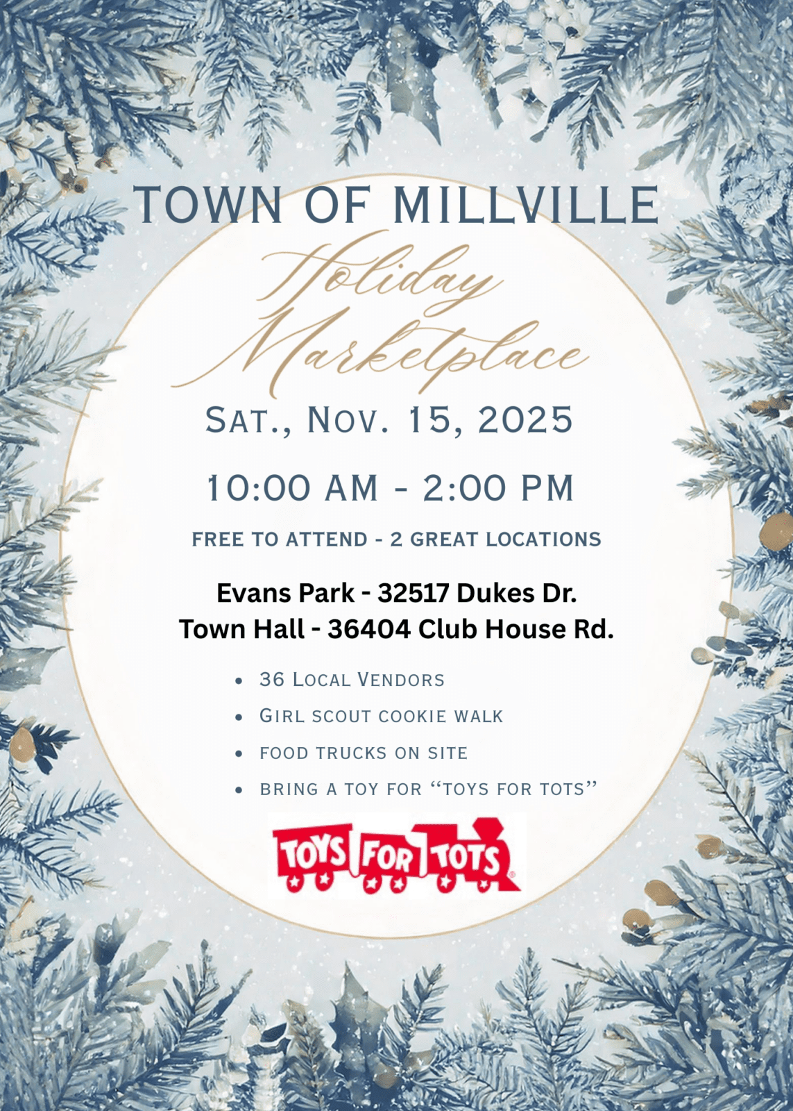 2025 Millville Holiday Marketplace