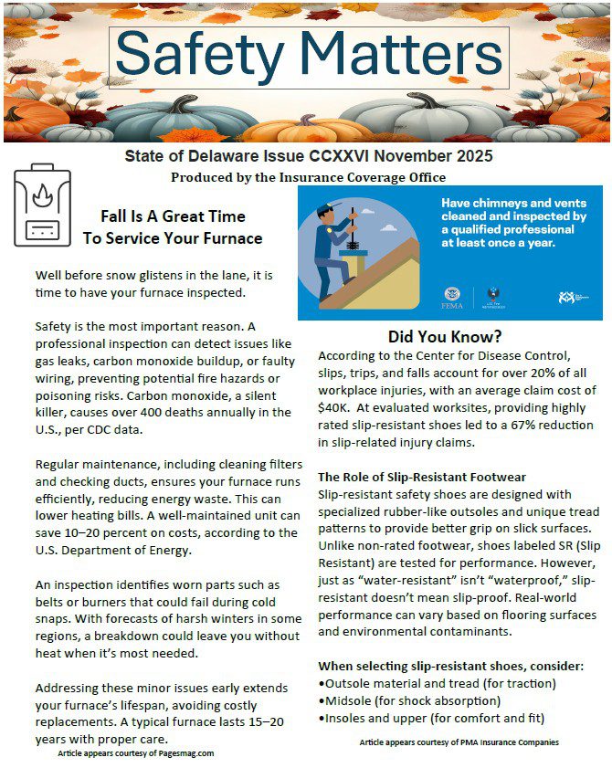 November Safety Newsletter