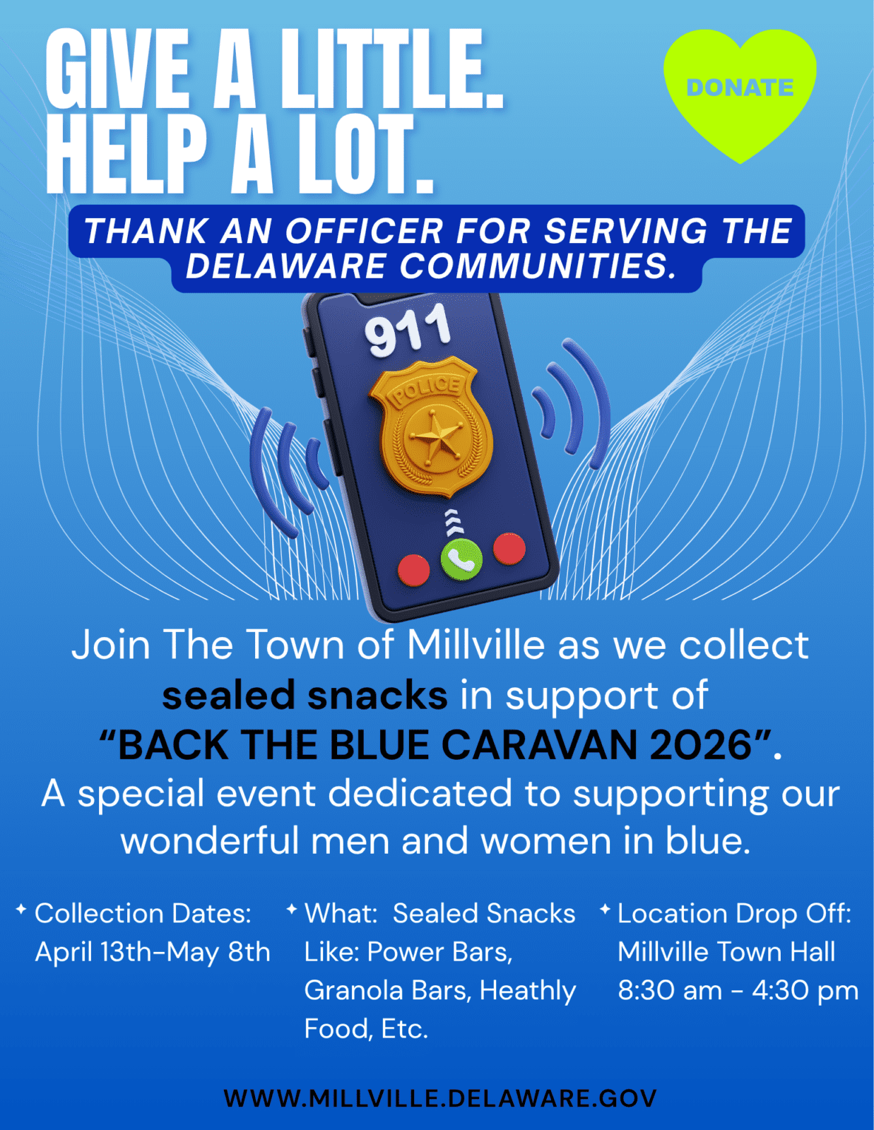 Back the Blue Caravan 2026