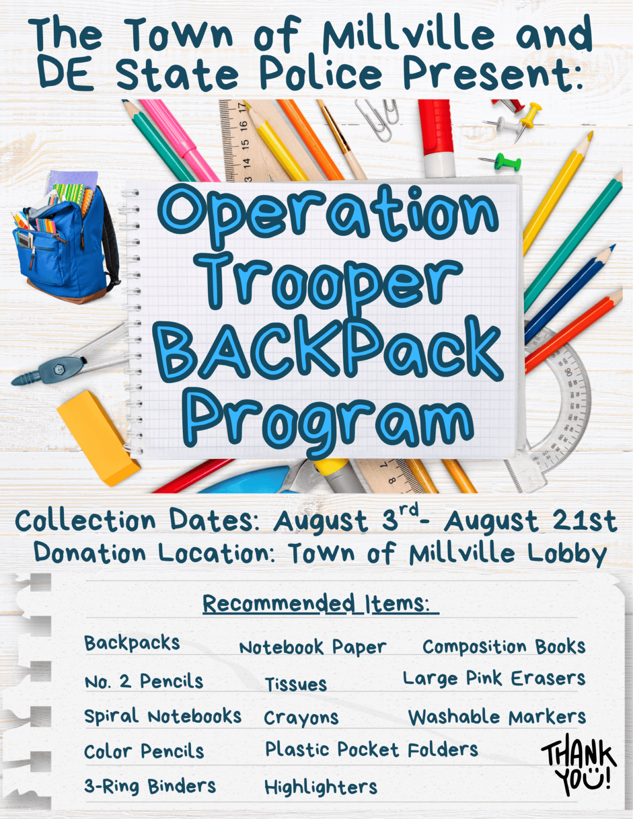 Operation Trooper Backpack