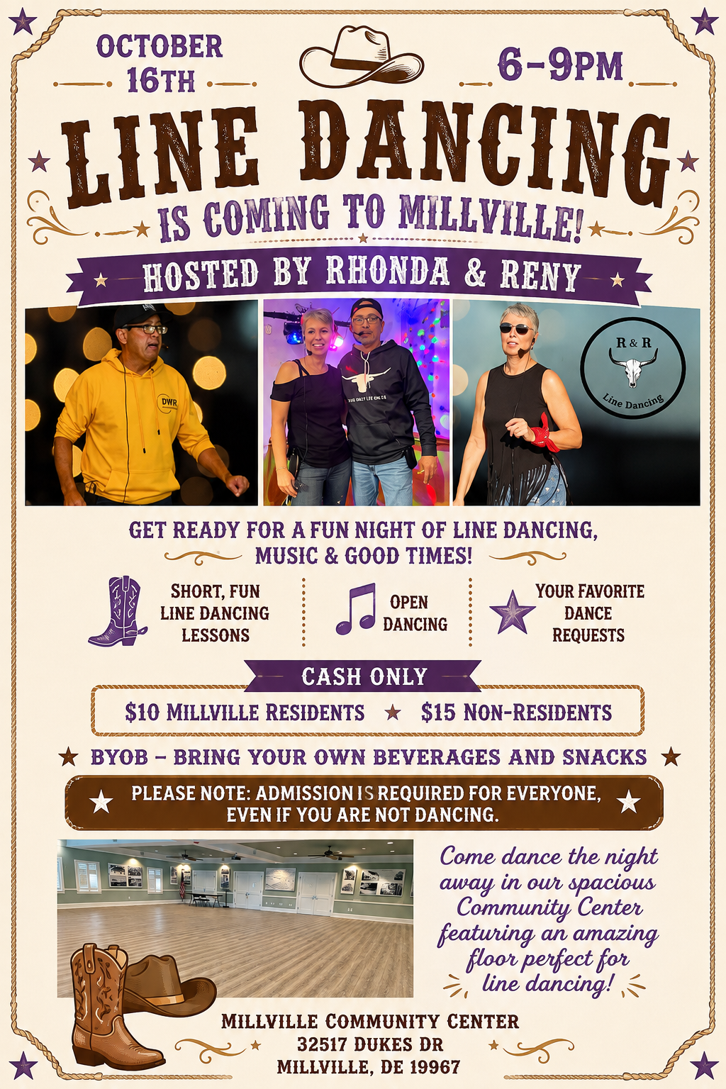 Line Dancing is coming to Millville’s Evans Park